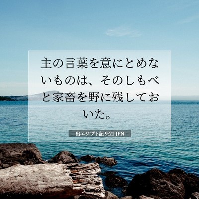 出エジプト記 9:21 聖書の一節の解説