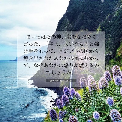 出エジプト記 32:11 JPN 聖書の一節の画像