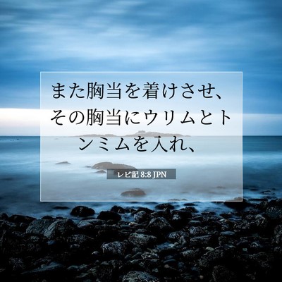 レビ記 8:8 聖書の一節の解説