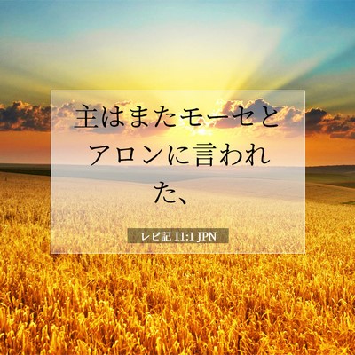 レビ記 11:1 聖書の一節の解説