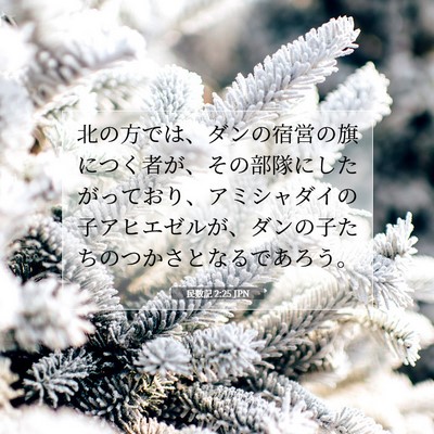 民数記 2:25 聖書の一節の解説