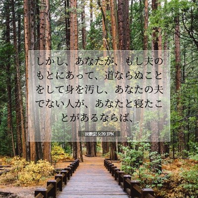 民数記 5:20 聖書の一節の解説