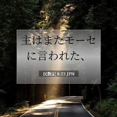 民数記 8:23 聖書の一節の解説