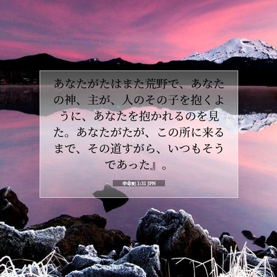 申命記 1:31 聖書の一節の解説