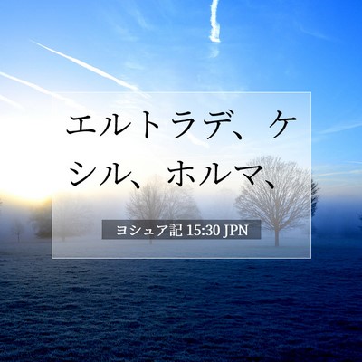 ヨシュア記 15:30 聖書の一節の解説