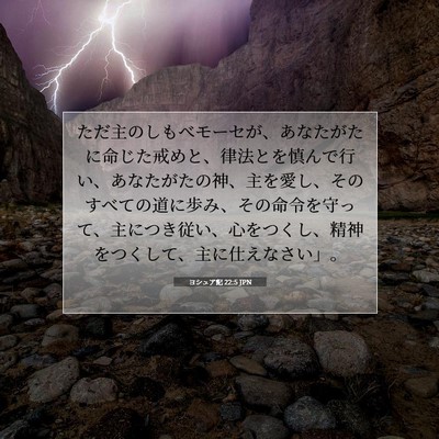 ヨシュア記 22:5 聖書の一節の解説