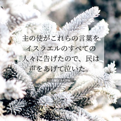 士師記 2:4 聖書の一節の解説