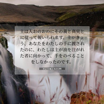 サムエル記上 26:23 聖書の一節の解説