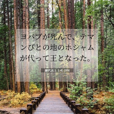 歴代志上 1:45 聖書の一節の解説