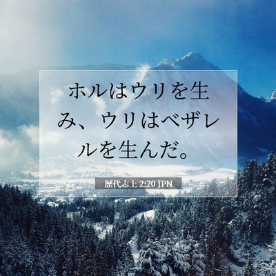 歴代志上 2:20 聖書の一節の解説