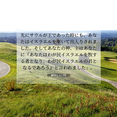 歴代志上 11:2 聖書の一節の解説