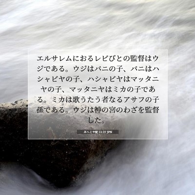 ネヘミヤ記 11:22 聖書の一節の解説