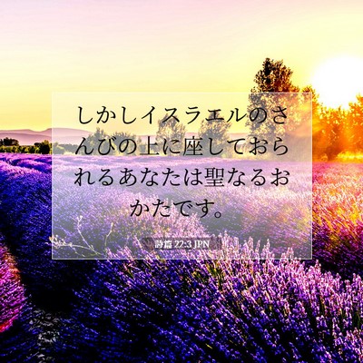 詩篇 22:3 聖書の一節の解説