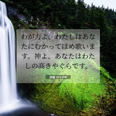 詩篇 59:9 聖書の一節の解説