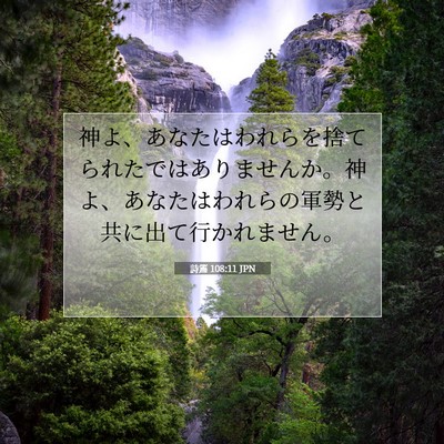 詩篇 108:11 聖書の一節の解説