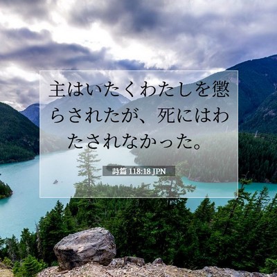 詩篇 118:18 聖書の一節の解説