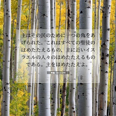 詩篇 148:14 聖書の一節の解説