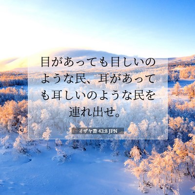 イザヤ書 43:8 聖書の一節の解説