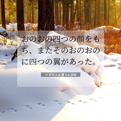 エゼキエル書 1:6 聖書の一節の解説
