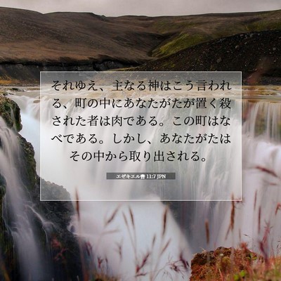エゼキエル書 11:7 聖書の一節の解説