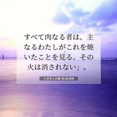エゼキエル書 20:48 聖書の一節の解説
