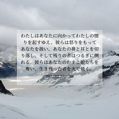 エゼキエル書 23:25 聖書の一節の解説