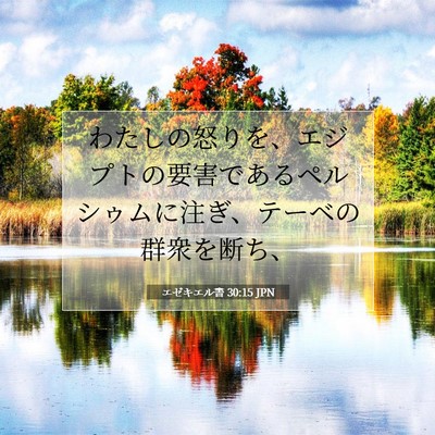 エゼキエル書 30:15 聖書の一節の解説