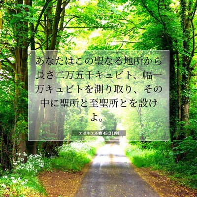 エゼキエル書 45:3 聖書の一節の解説