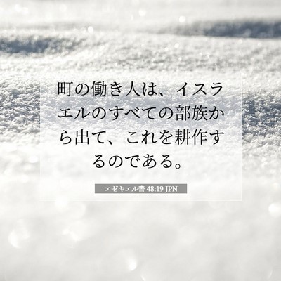 エゼキエル書 48:19 聖書の一節の解説