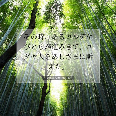 ダニエル書 3:8 聖書の一節の解説