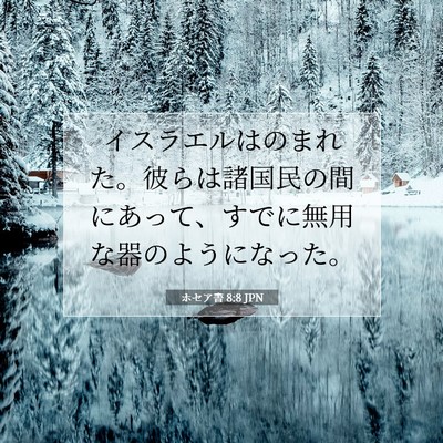 ホセア書 8:8 聖書の一節の解説