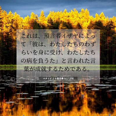 マタイによる福音書 8:17 聖書の一節の解説
