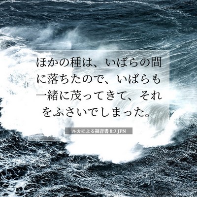 ルカによる福音書 8:7 聖書の一節の解説