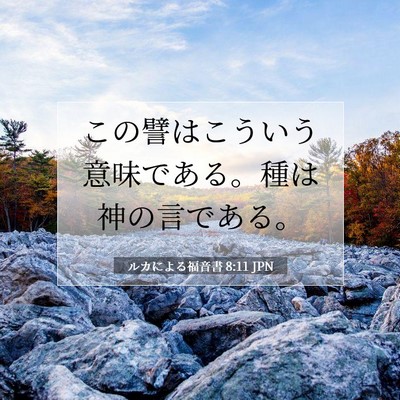 ルカによる福音書 8:11 聖書の一節の解説