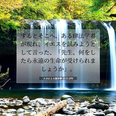 ルカによる福音書 10:25 聖書の一節の解説