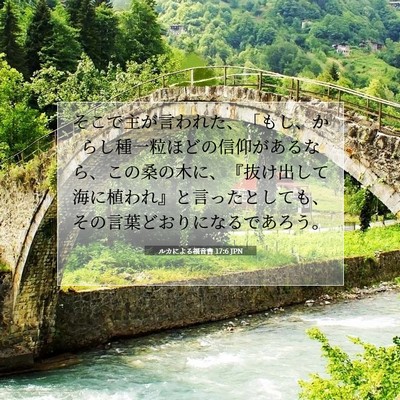 ルカによる福音書 17:6 聖書の一節の解説