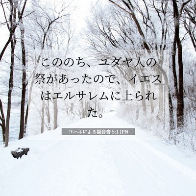 ヨハネによる福音書 5:1 聖書の一節の解説