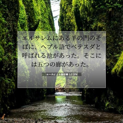 ヨハネによる福音書 5:2 聖書の一節の解説