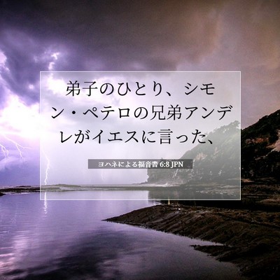 ヨハネによる福音書 6:8 聖書の一節の解説