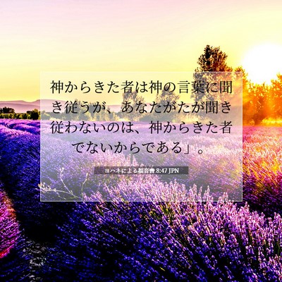 ヨハネによる福音書 8:47 聖書の一節の解説