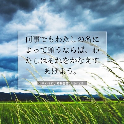 ヨハネによる福音書 14:14 聖書の一節の解説