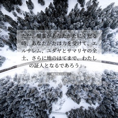 使徒行伝 1:8 聖書の一節の解説